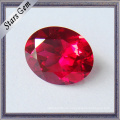 Brilliant Cut Pigeon Blut Red Corundum Lab Ruby für Schmuck